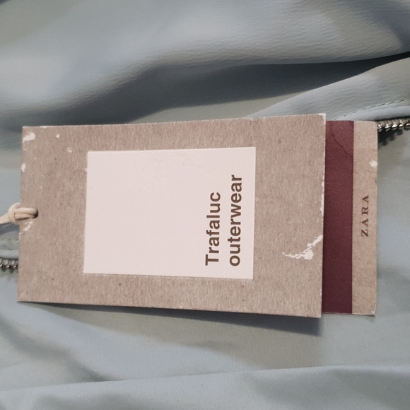 Zara Trafaluc womens Aqua Jacket Size S New Tag - Picture 15 of 16
